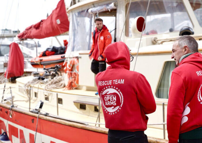 NGO Proactiva Open Arms boat