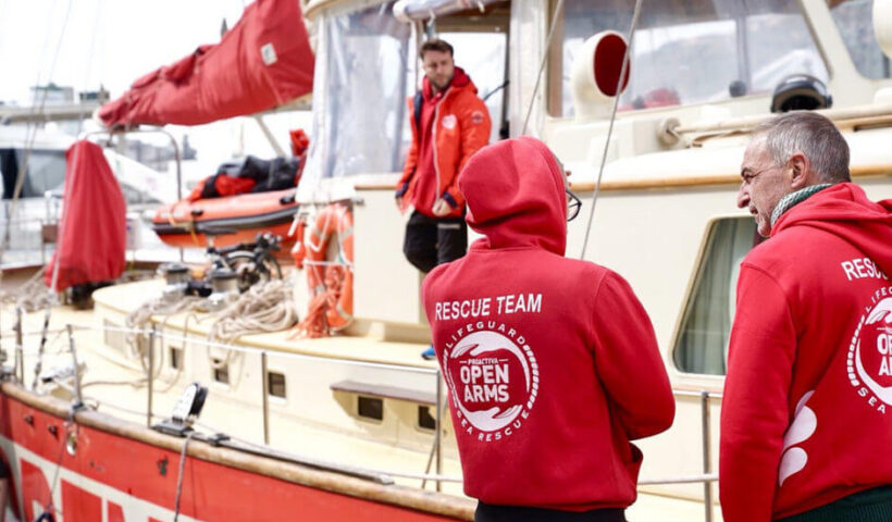 NGO Proactiva Open Arms boat