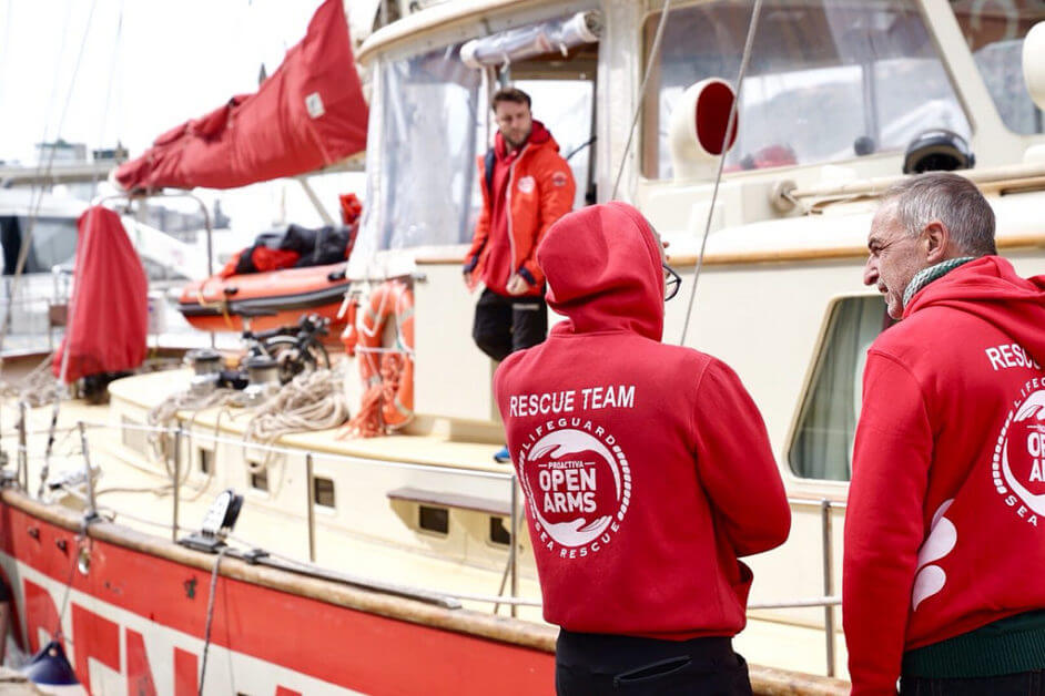 NGO Proactiva Open Arms boat